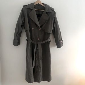 Classic Vintage Trench Coat